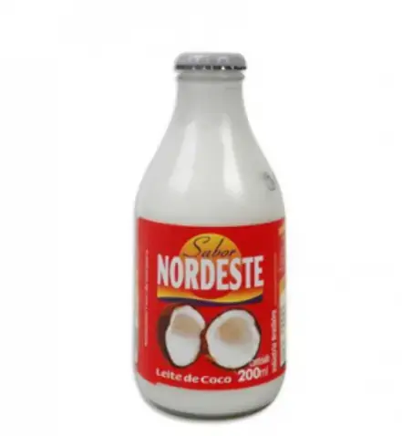 Leite De Coco Sabor Nordeste Vidro 200ml