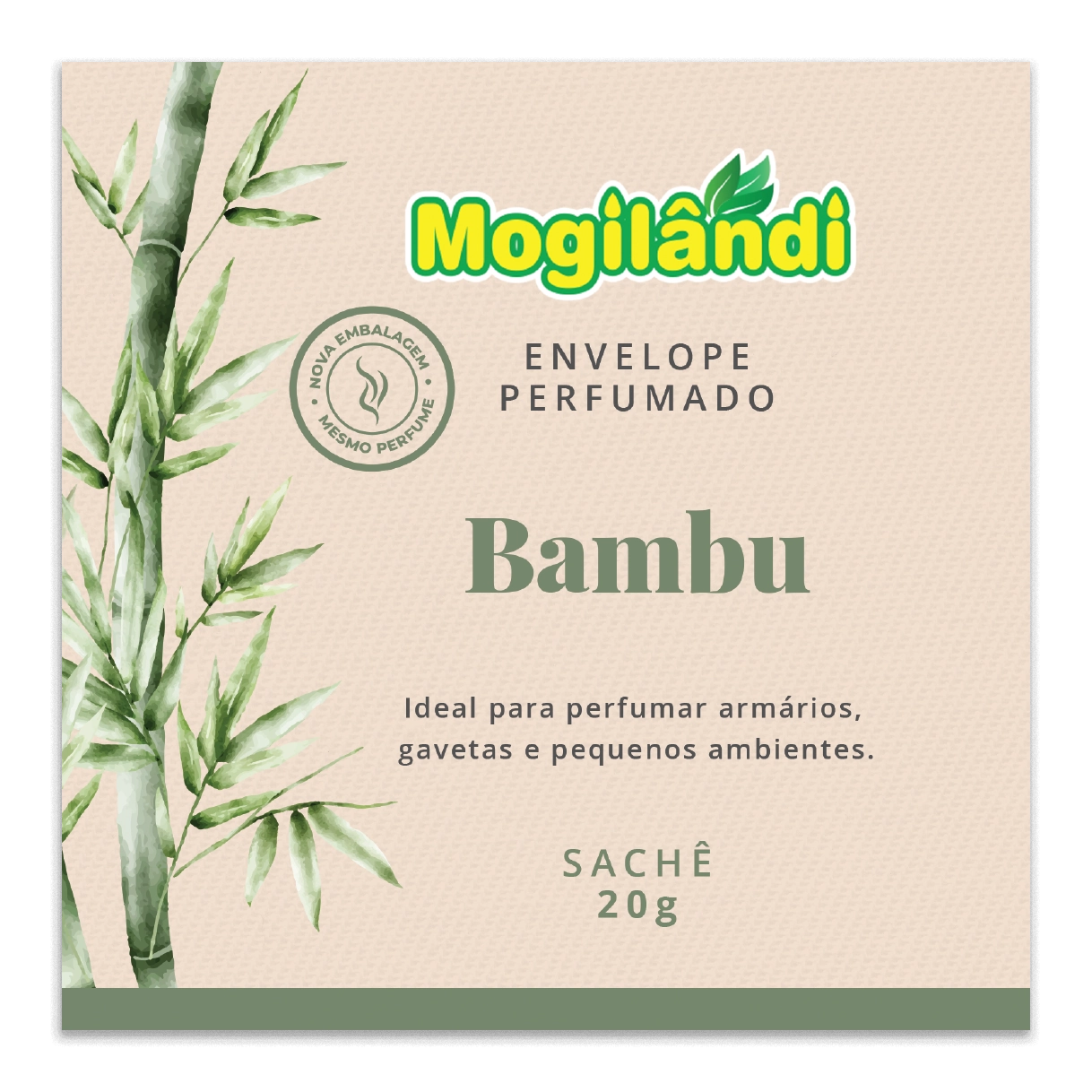 Envelope Perf Mogilandi Bamboo 20g