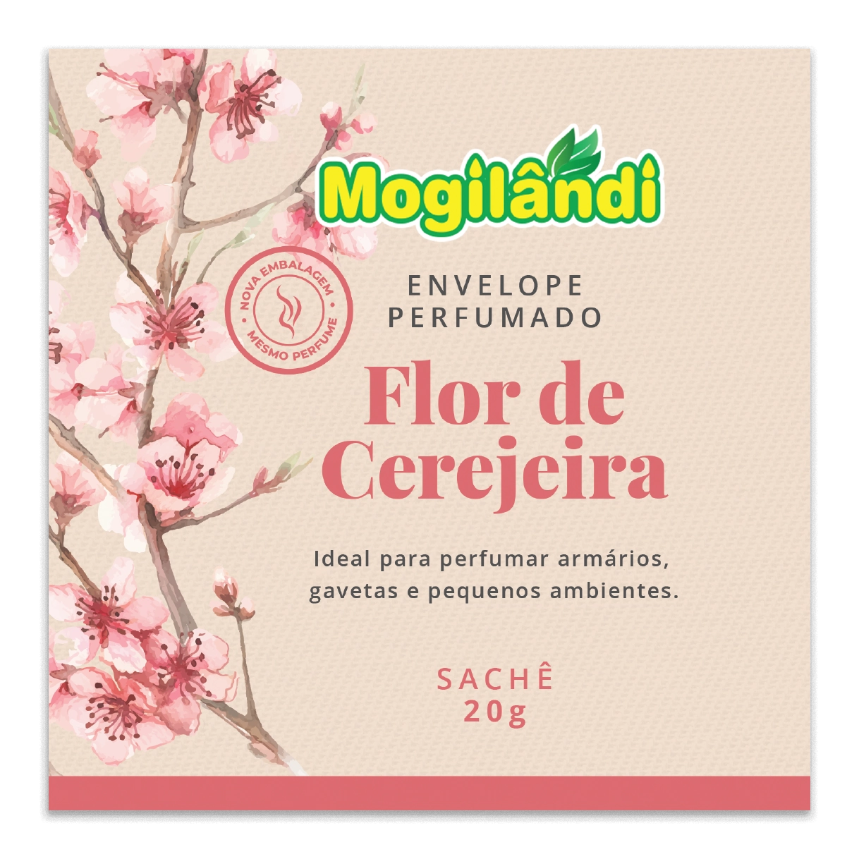 Envelope Perf Mogilandi Flor De Cerejeira 20g