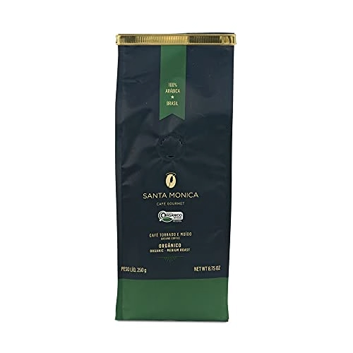 Café Moído Orgânico Santa Monica Gourmet Pacote 250g