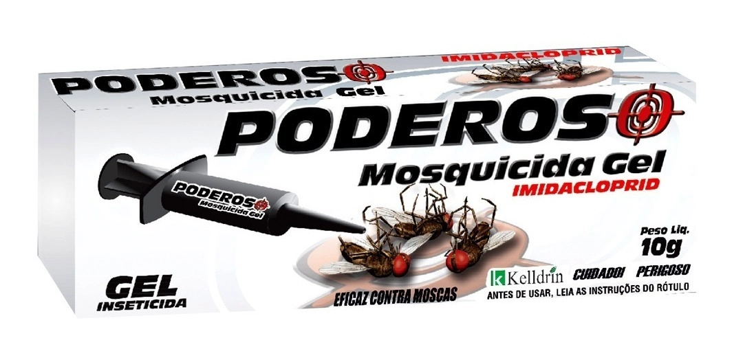 Inseticida Mosquicida Gel Poderoso Caixa 10g