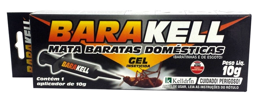 Inseticida.barakell Gel 10gr Mata Barata