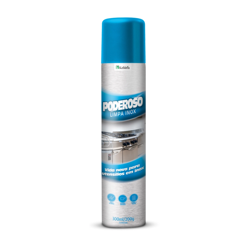 Limp.poderoso 300ml Inox