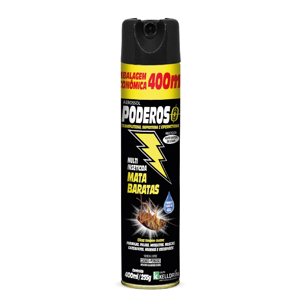 Inset Aero Poderoso Mata Baratas 400ml