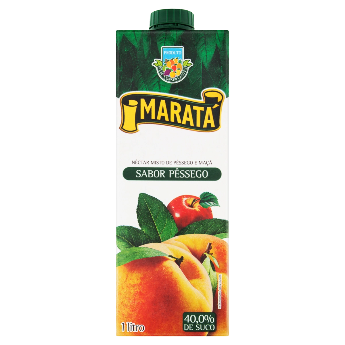 Néctar Pêssego Maratá Caixa 1l