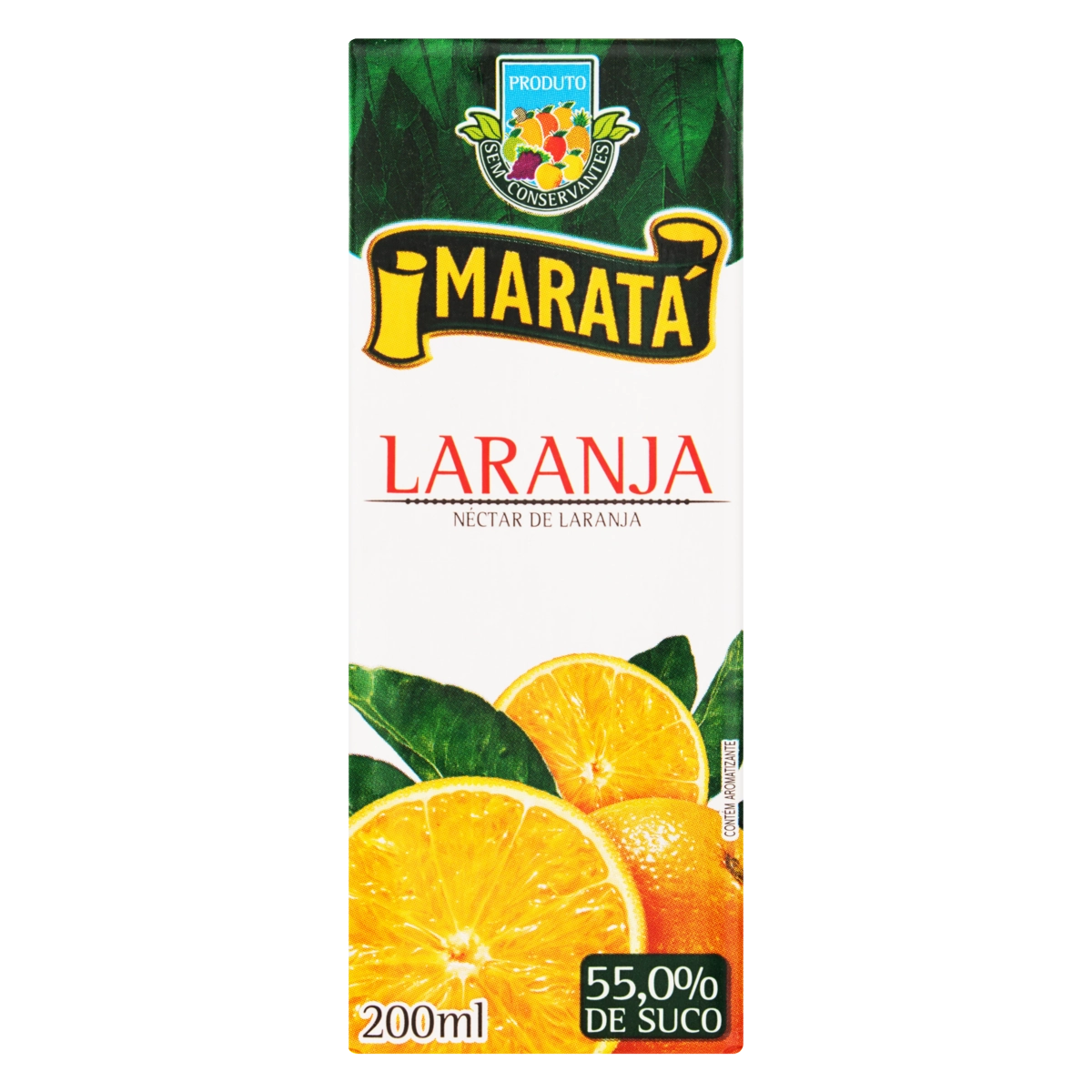 Néctar Laranja Maratá Caixa 200ml