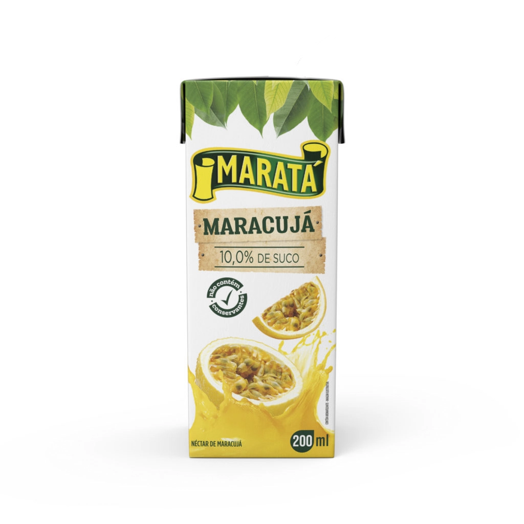 Néctar Maracujá Maratá Caixa 200ml