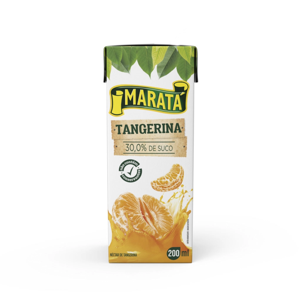 Néctar Tangerina Maratá Caixa 200ml