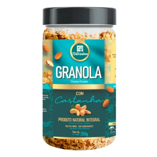 Granola Naturabem 350g Premium Castanhas