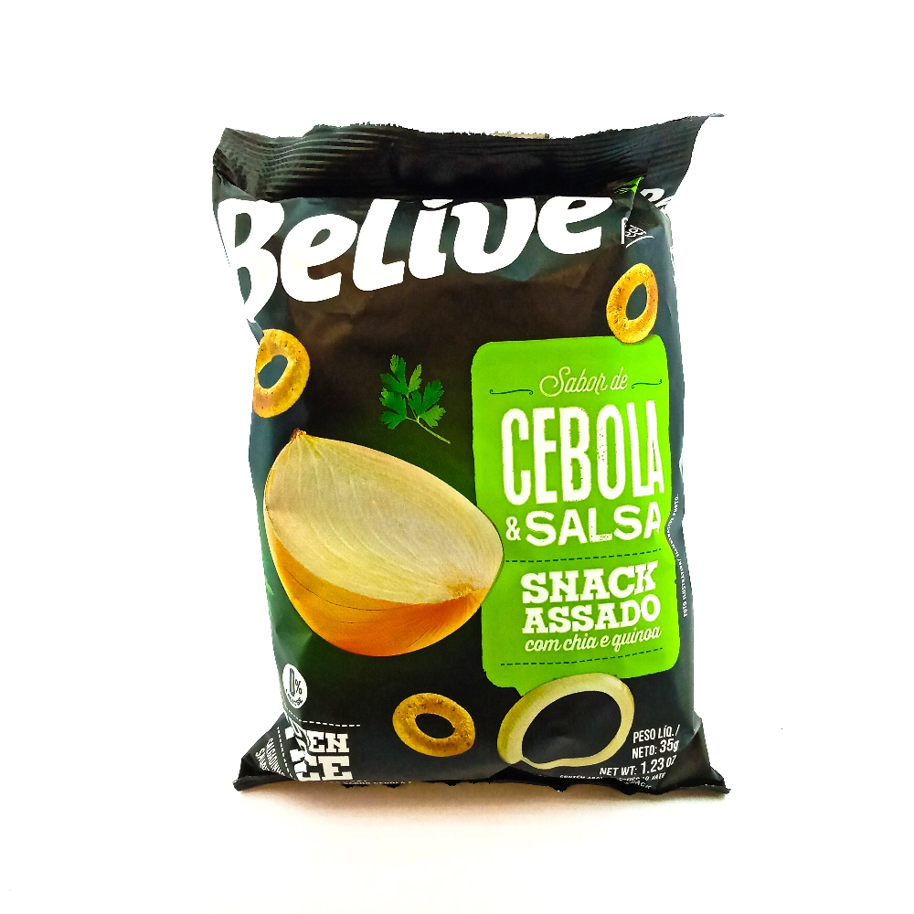 Snack Belive S/gluten 35 G Cebola E Salsa