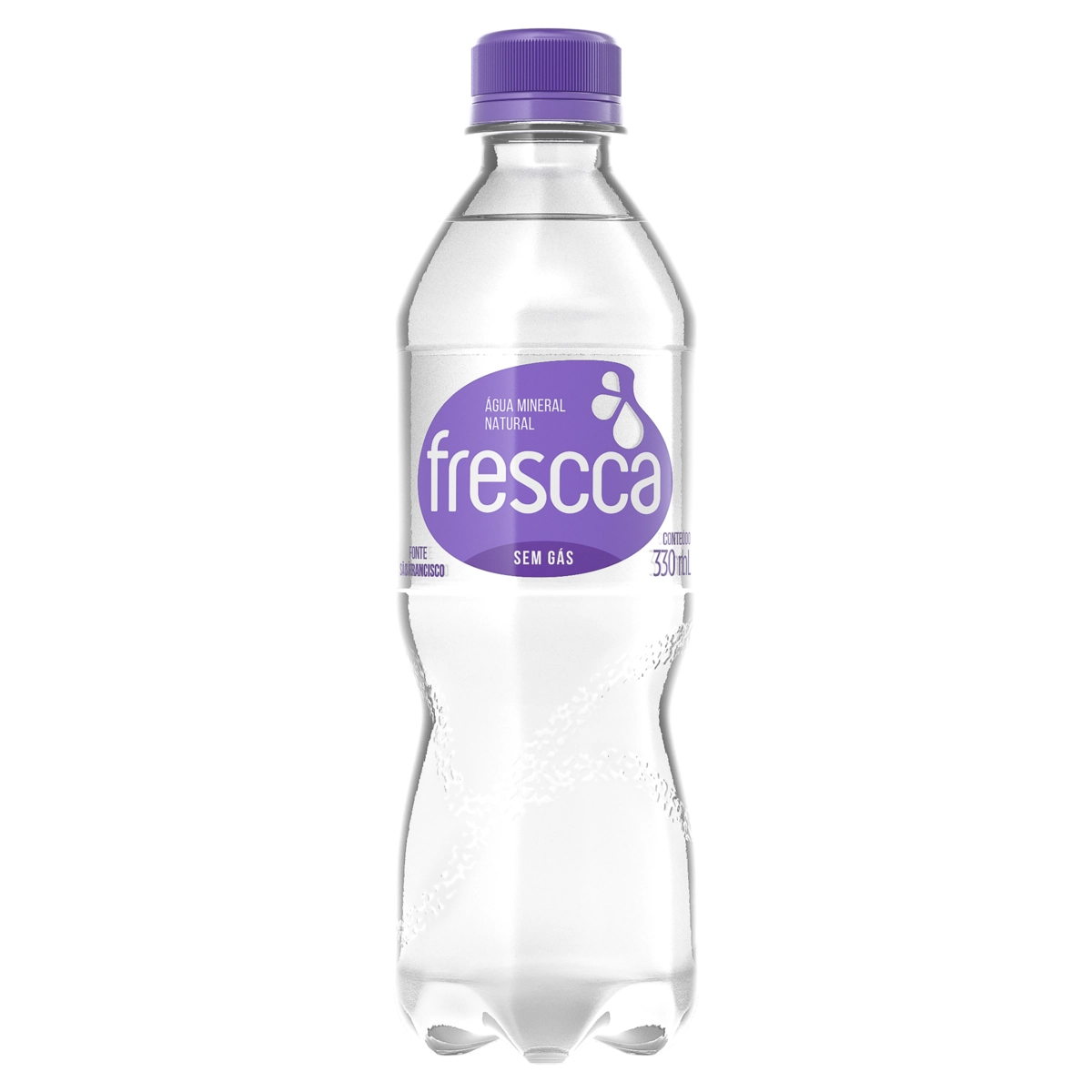 água Mineral Natural Sem Gás Frescca Garrafa 330ml