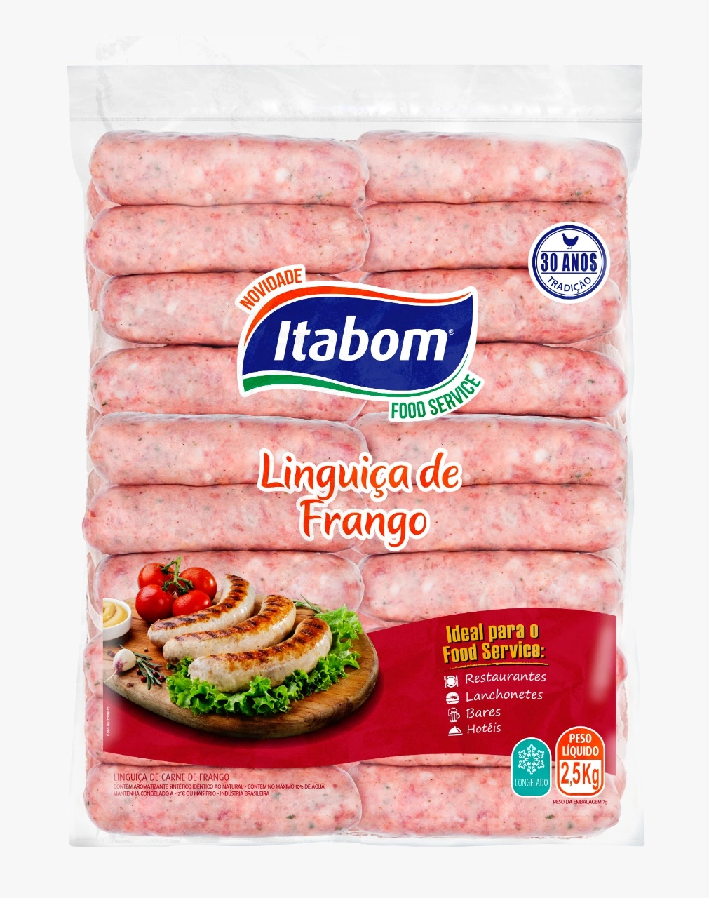 Ling De Frango Itabom Grossa 25kg