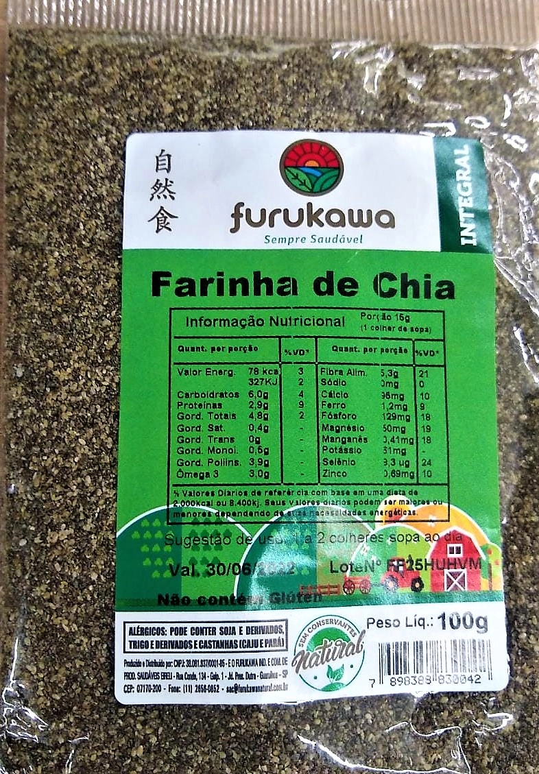 Farinha De Chia Esck Clek Fca100