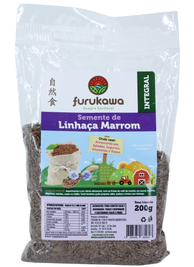 Linhaca Esck Marrom Semente