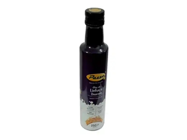 óleo De Linhaça Dourada Extra Virgem Pazze Vidro 250ml