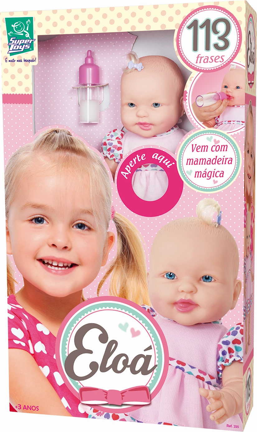 Brinq.super Toys Boneca Eloa 113 Fs Un