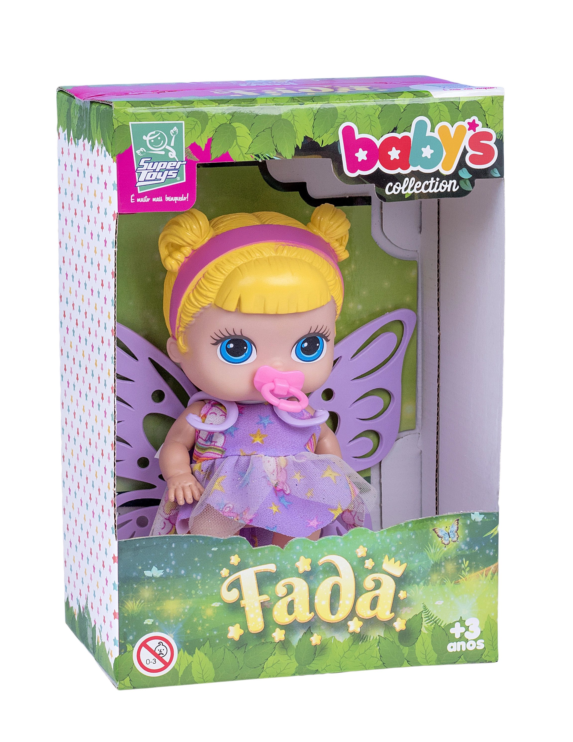 Babys Collection Mini Fada Loira Ref 372 Super Toys