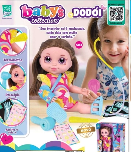 Boneca Babys Collection Dodoi