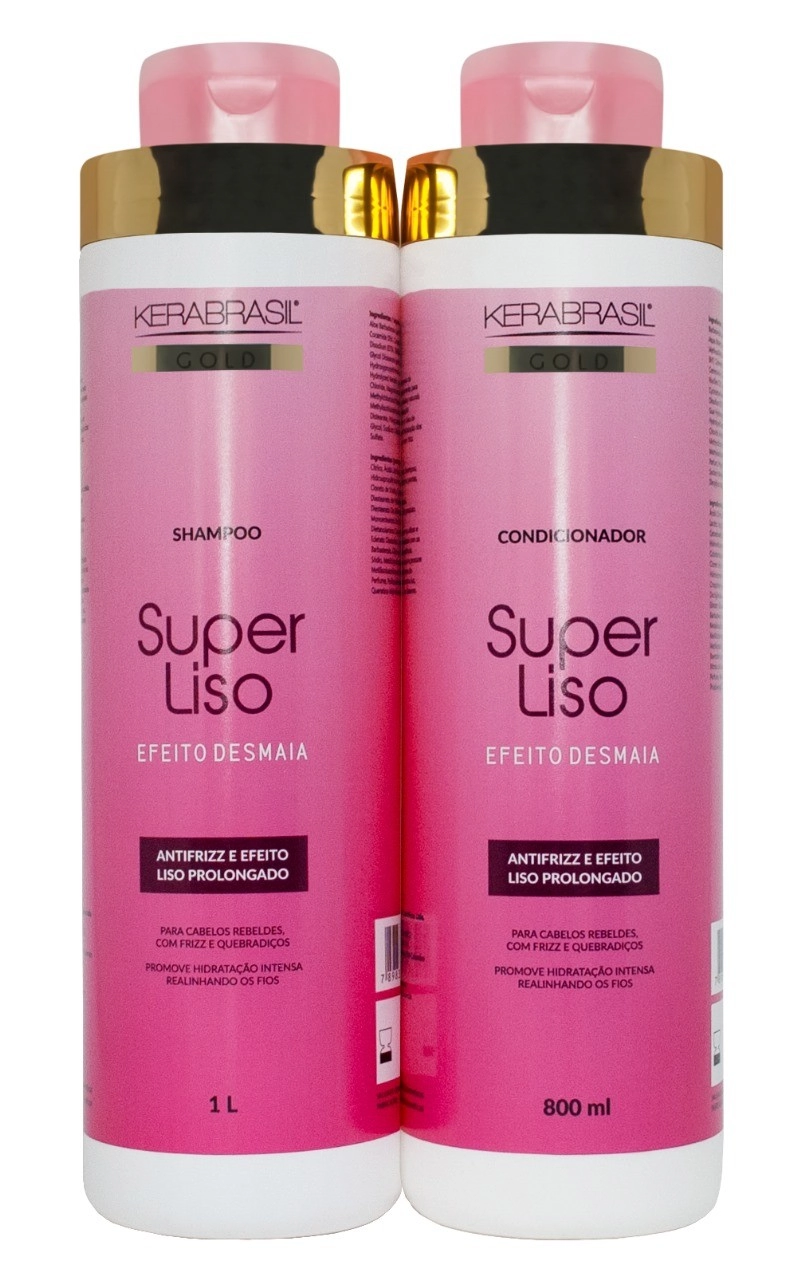 Sh Cond Kerabrasil 1000ml Gold Super Liso