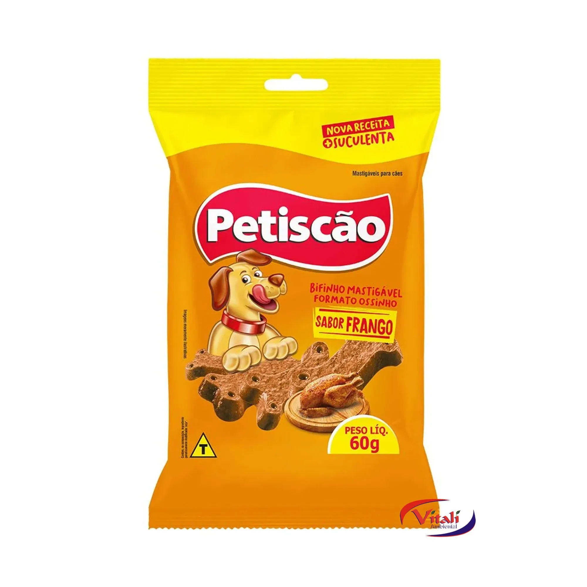 Petisquinho Sabor Frango 60g Ref. 82165