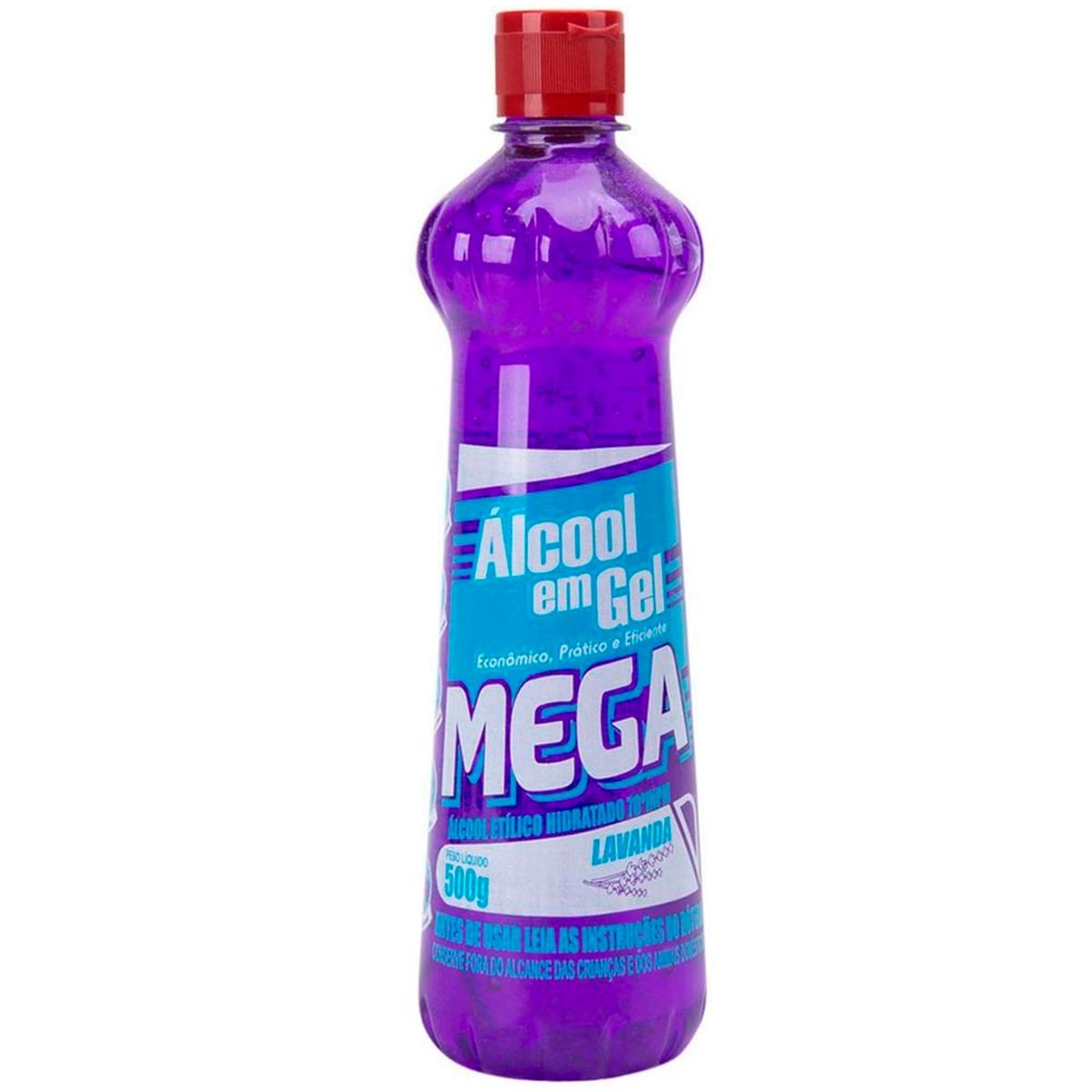 Alcool Gel Lavanda Mega R