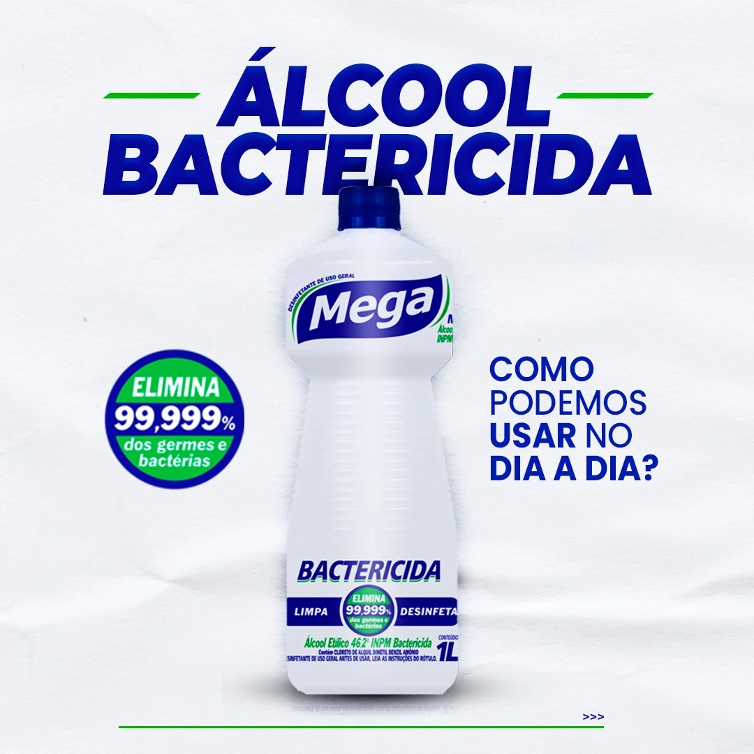 Alc.mega 46,2 Bactericida 1lt