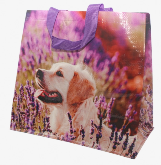 Sacola Reutilizavel Bompack Eco Cachorro Flores 29105 Embrast