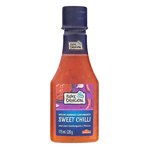 Molho Agridoce Com Pimenta Sweet Chilli Blue Dragon Squeeze 220g