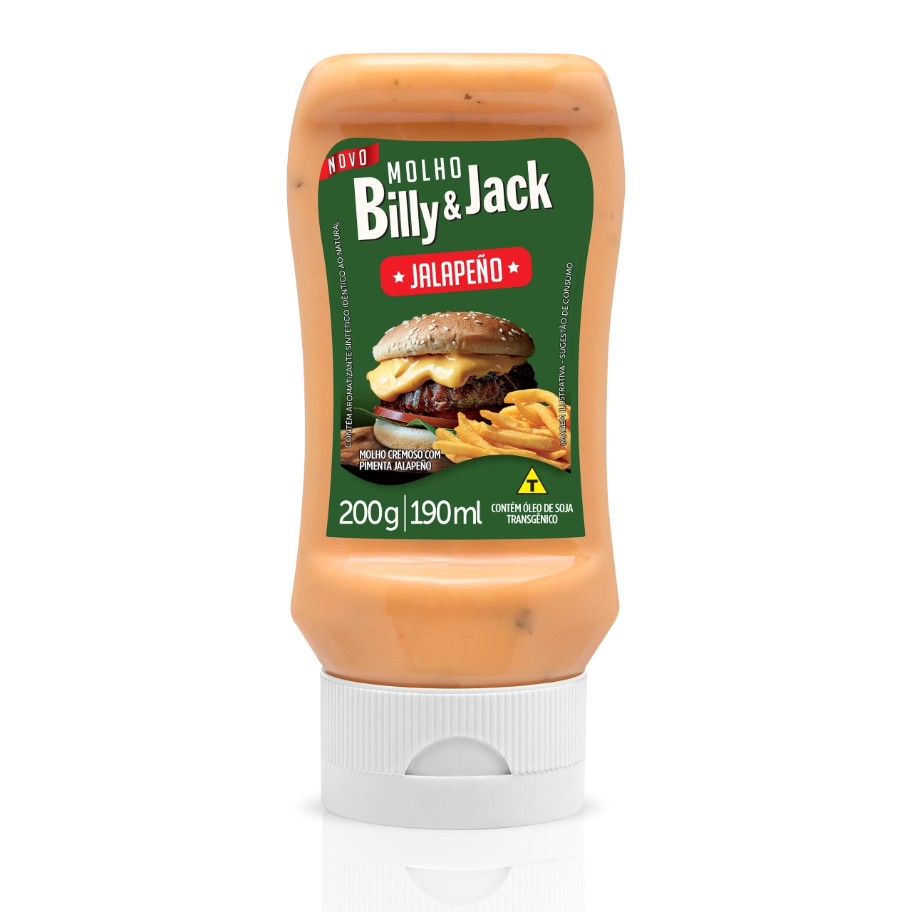 Molho Kisabor 200g Billy Jack Jalapeno