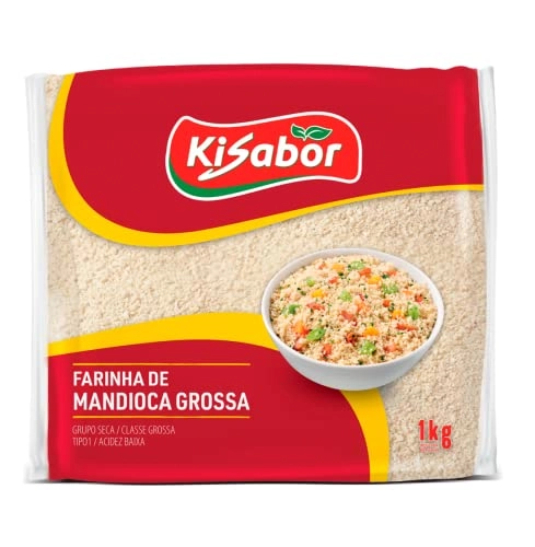 Farinha Mand Kisabor Grossa 1kg