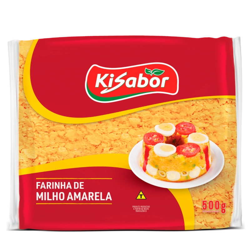 Farinha Milho Ki Sabor Amarela