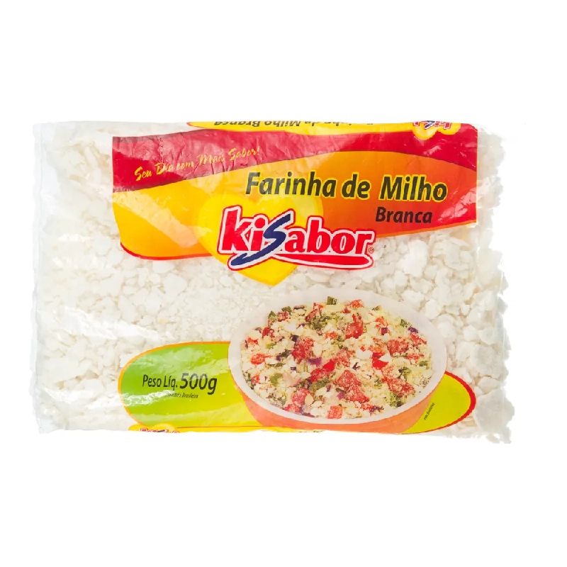 Farinha Milho Ki Sabor Branca