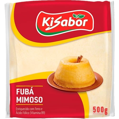 Fubá Mimoso Kisabor Pacote 500g