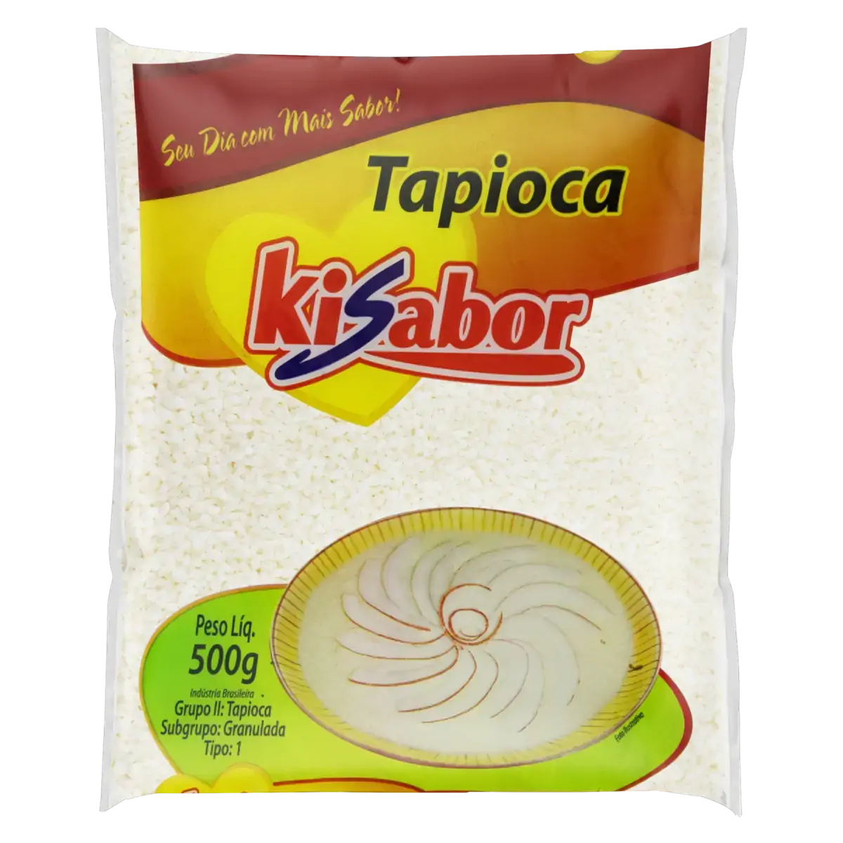 Tapioca Tipo 1 Kisabor Pacote 500g