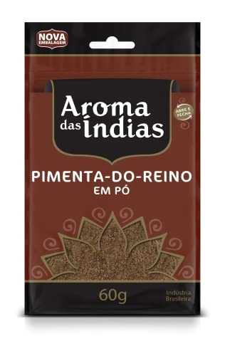 Pimenta Do Reino 60gr Kisabor Po Ar Das Indias