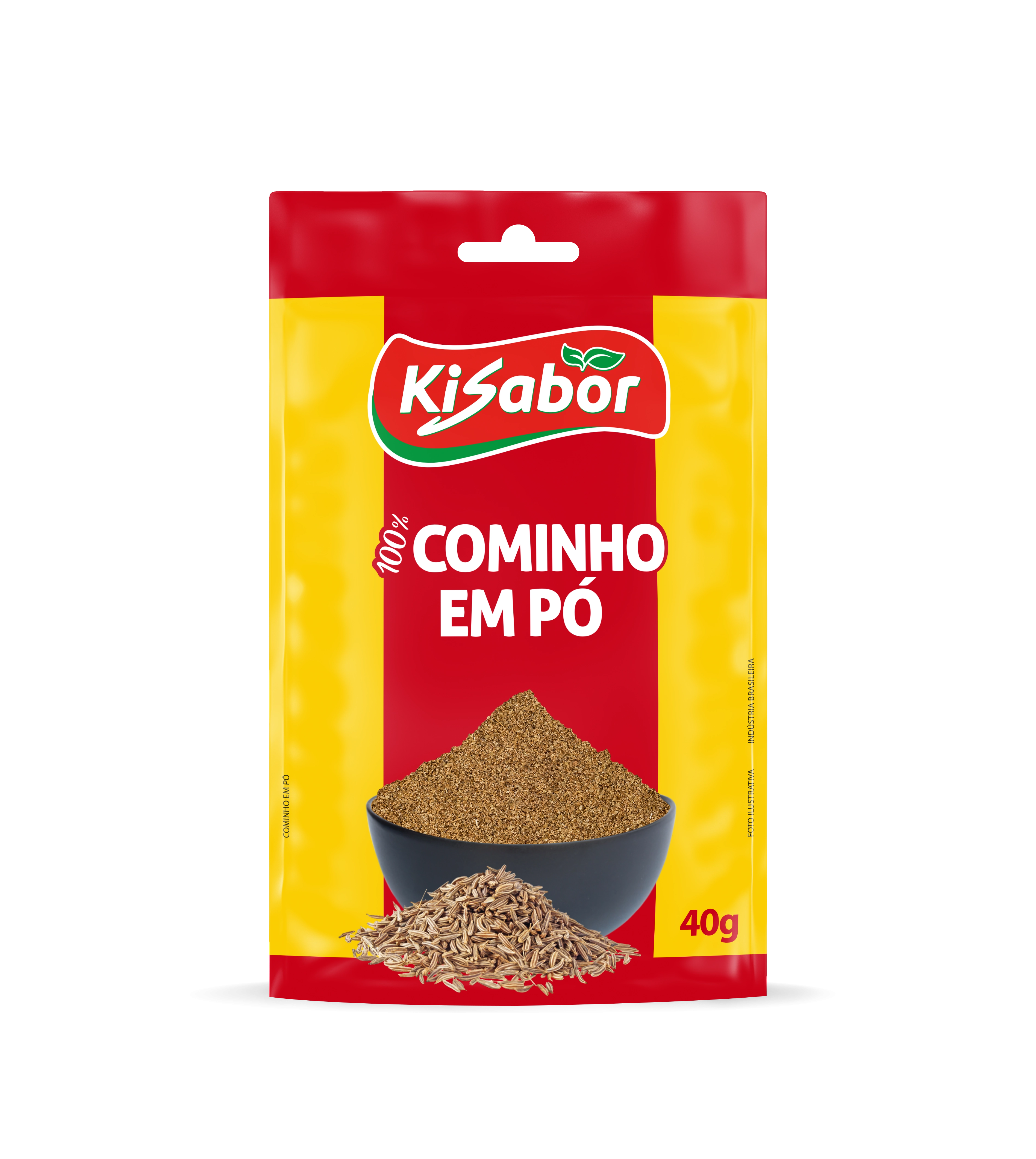 Cominho Pó Kisabor Pacote 40g