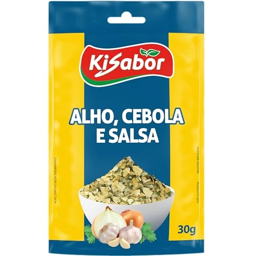 Cebola, Alho E Salsa Kisabor Pacote 30g