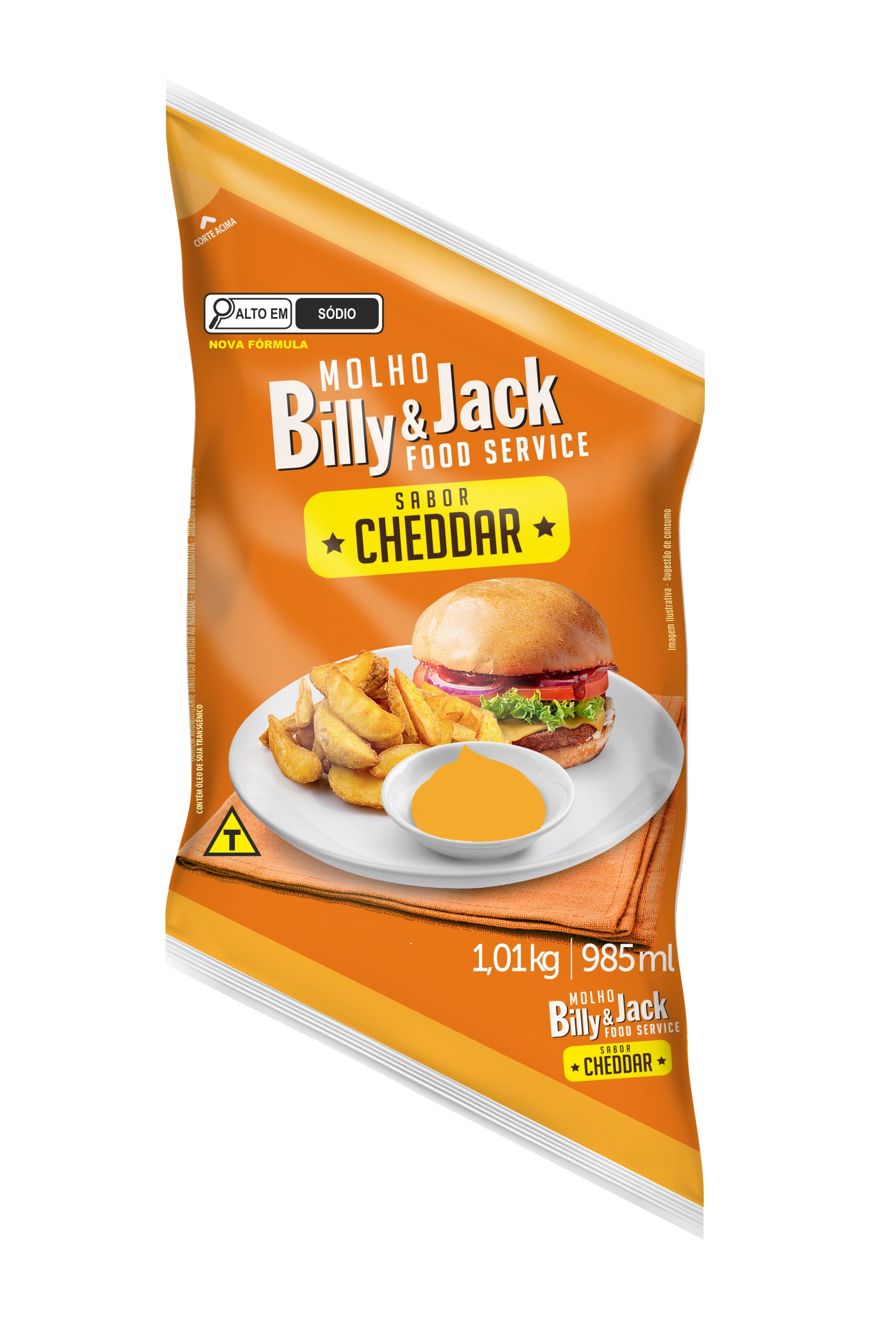 Molho Ki Sabor Chedar 1,010ml