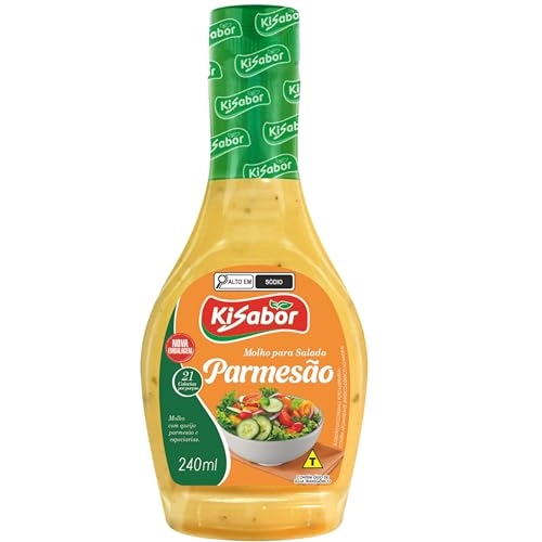 Molho Para Salada Parmesão Kisabor Squeeze 240ml