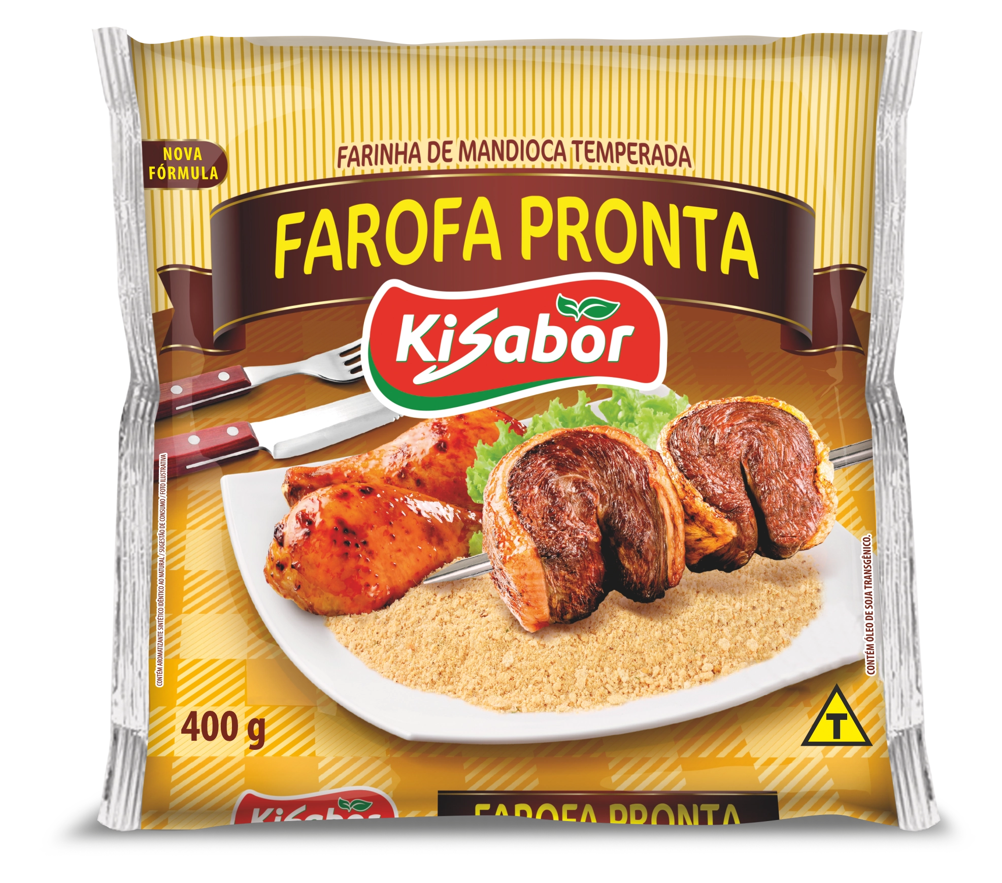 Farofa Pronta Kisabor 400g