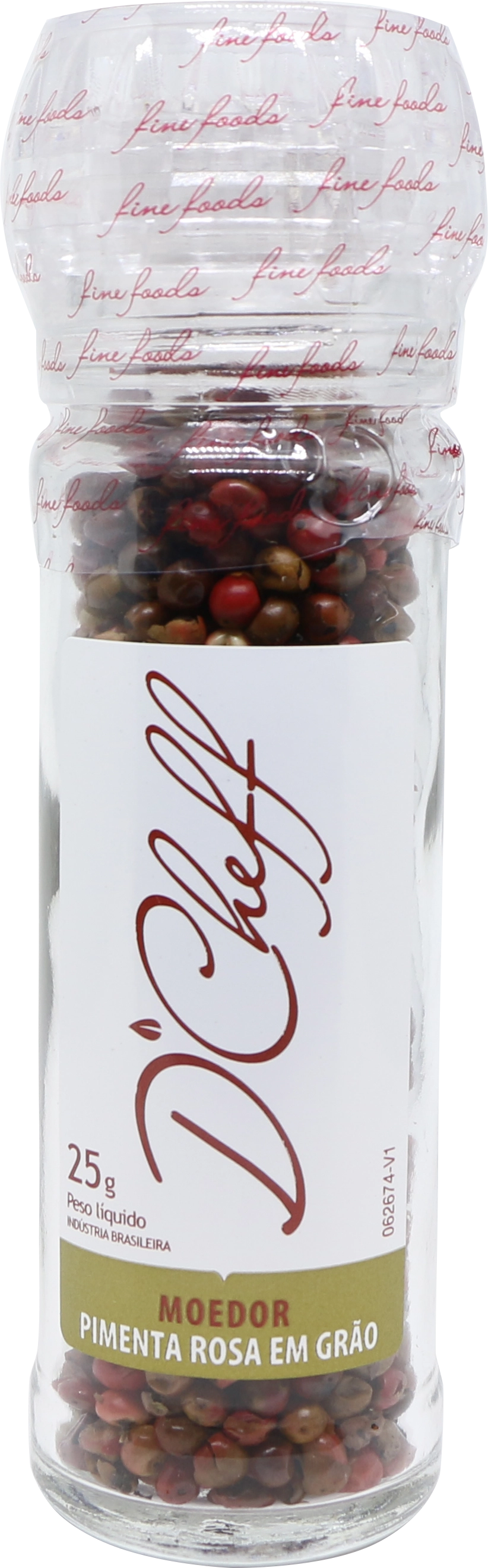 Moedor D Cheff Pimenta Rosa 25g