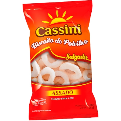 Biscoito Cassini Polvilho Salgadinho