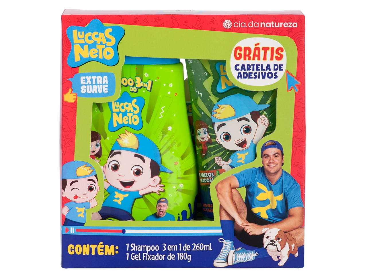 Combo Ln Shamp.3em1 Gel Fixador