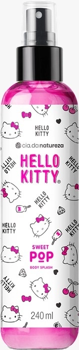 Body Splash Cia Da Natureza 240ml Hello Kitty Sweet Pop