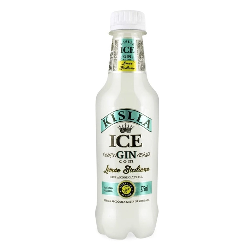 Kislla Ice Gin C/limao 275 Ml Pet Cx C/24 Unid