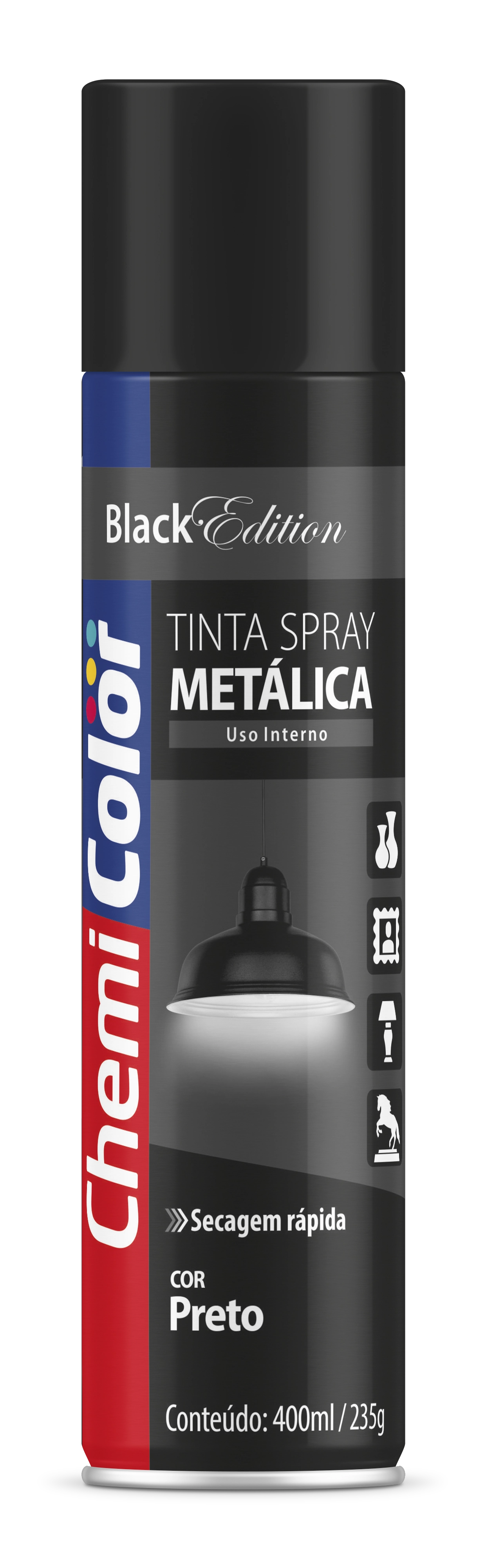 Tinta Chemicolor 400ml Met Pto Ba