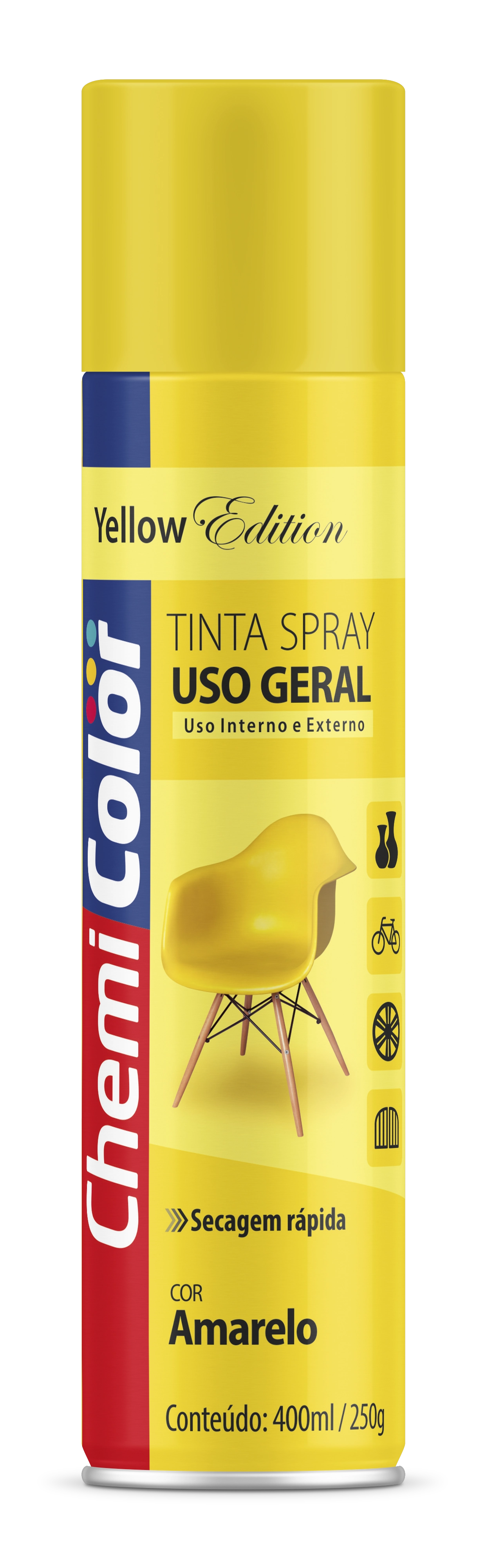 Spray Chemicolor Amarelo 400ml