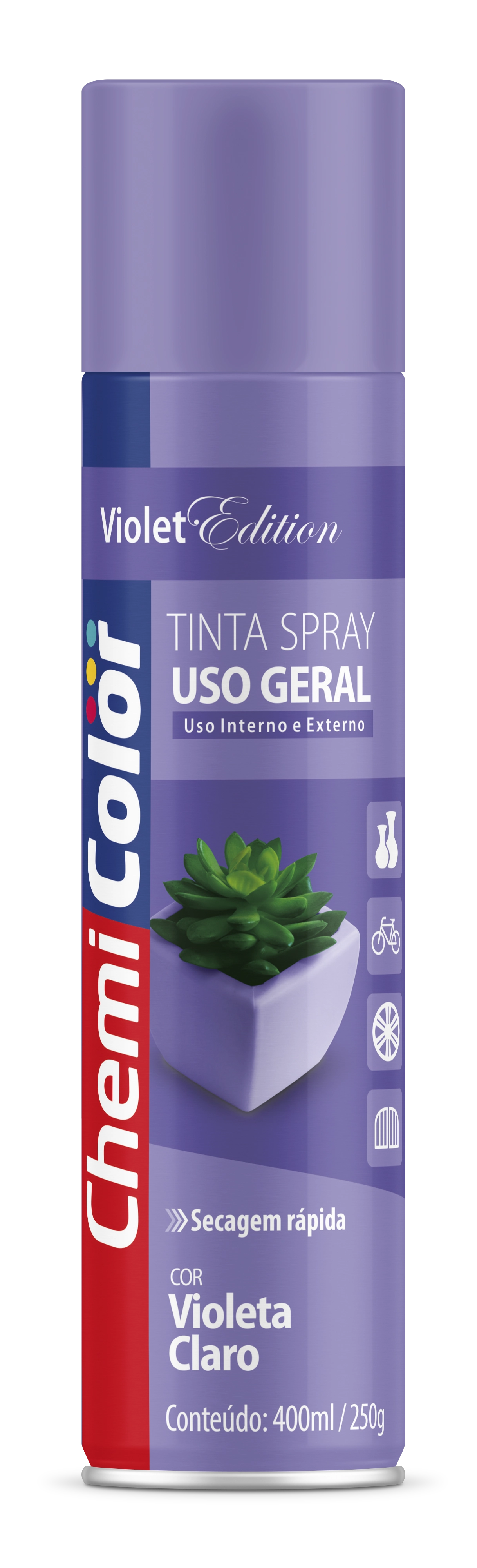 Tinta Chemicolor 400ml U.g.violeta Claro Ref: 0680201