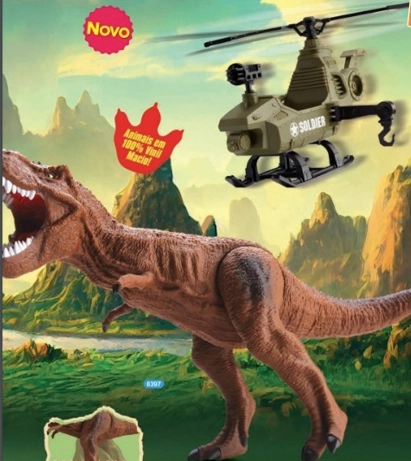 Dino Squad Adventure Rex Ref:397 Rotobrinq