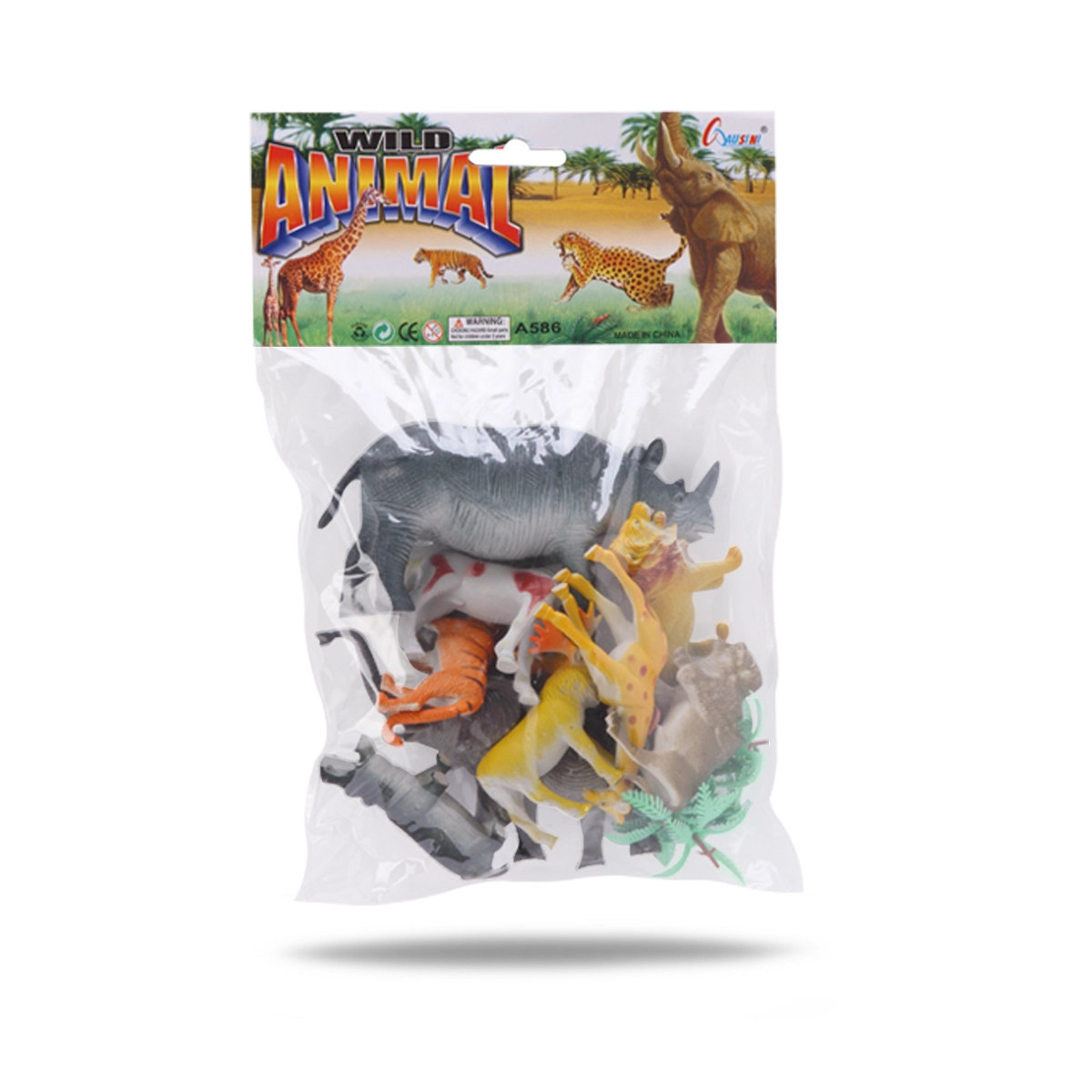 Kit Animais Selvagens Na Solapa Ref 0556